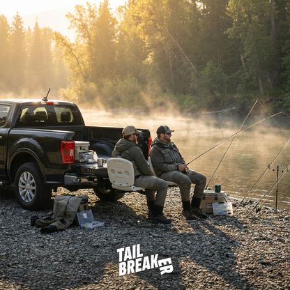 Tailbreaker: Hitch Mounted - 360° Dual Seating System