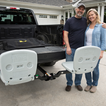 Tailbreaker: Hitch Mounted - 360° Dual Seating System