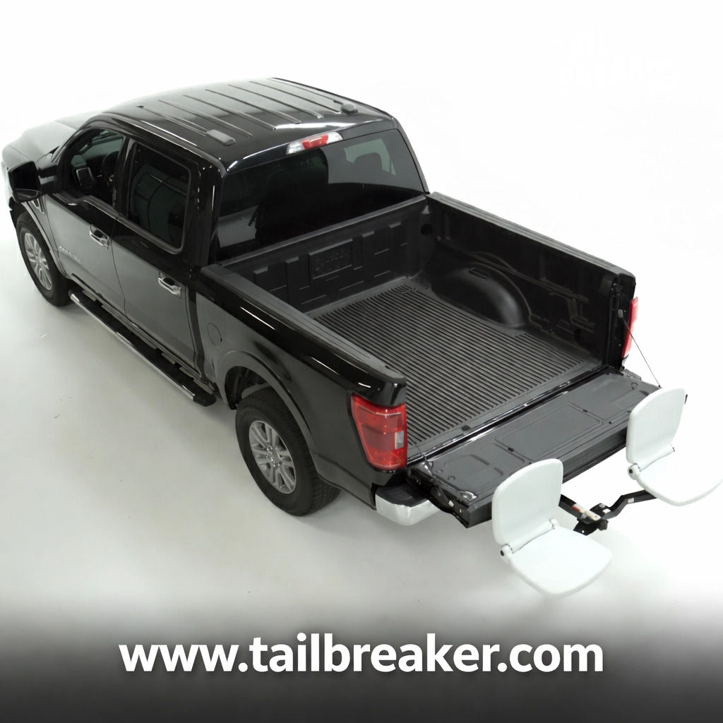 Tailbreaker: Hitch Mounted - 360° Dual Seating System