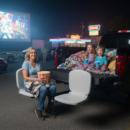 Tailbreaker: Hitch Mounted - 360° Dual Seating System