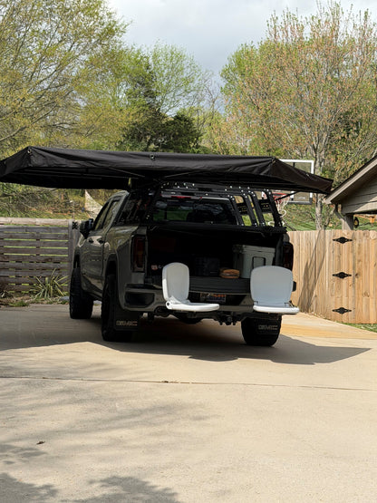 Tailbreaker: Hitch Mounted - 360° Dual Seating System
