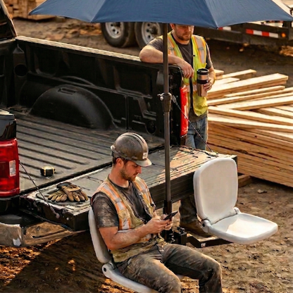 Tailbreaker: Hitch Mounted - 360° Dual Seating System